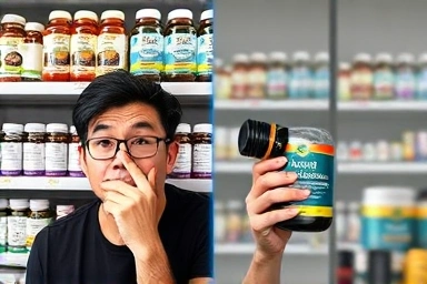 Personalized supplement selection vs. generic confusion.