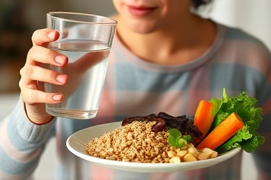 Healthy eating for digestive wellness.