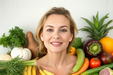 Healthy transformation, natural foods, cellular renewal, well-being.