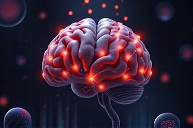 Brain signals, hunger, satiety, leptin resistance concept