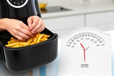 Healthy cooking methods like air frying and steaming for weight loss