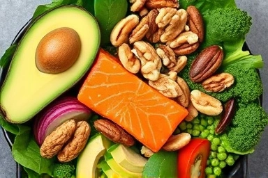 Nutrient-rich foods for PMS relief.