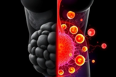 Visceral fat vs healthy cells, transformation, exercise benefits, healthy living