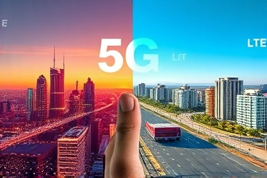5G vs LTE mobile plan choice concept