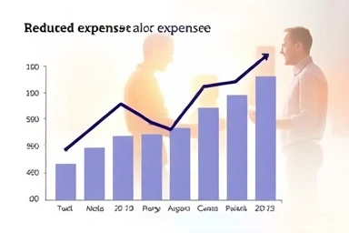 Graphic of reduced communication costs and connection