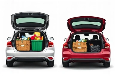 Overloaded vs. light car trunk: impact on fuel economy