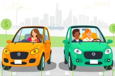Eco-friendly carpooling saves money and reduces city pollution.