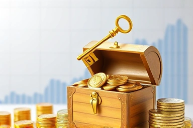 Symbolic image of financial growth and tax savings