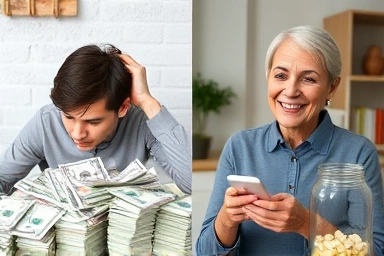 Managing finances and reducing stress with smart budgeting.