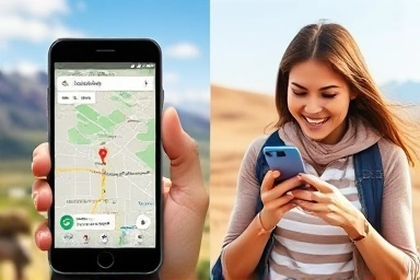 Offline Google Maps enabling travel in remote areas.