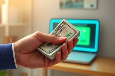 Internet signup cash gift savings