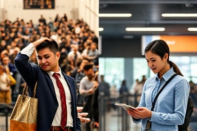 Contrast of difficult customer service queue vs. easy direct support.