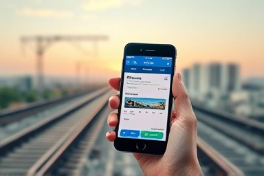 Mobile app for booking unlimited train travel across Korea.