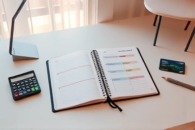 Organized budget planning, financial control, calm spending