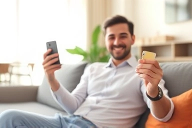 Home phone activation with smartphone and SIM card