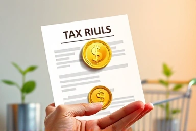 Tax points symbolizing financial relief and smart savings.