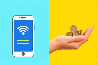 Saving money on phone bills with Wi-Fi cloud synchronization.