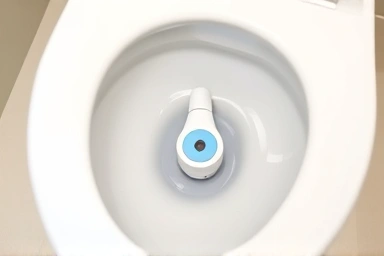 Easy installation of automatic toilet cleaner in tank.