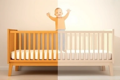 Wooden vs bumper baby crib safety comparison