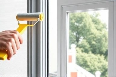 DIY fine-mesh screen installation process, bug-free and clean indoor air.