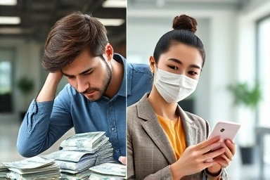 Internet phone saving money and improving communication efficiency.