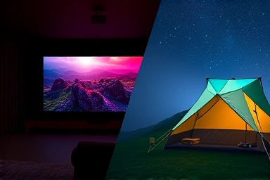 LG CineBeam vs Samsung Freestyle projector comparison