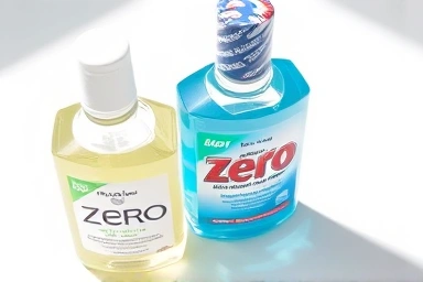 Mouthwash bottles: gentle vs. strong formulations