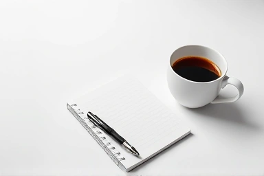Sleek multi-pen on a minimalist desk.
