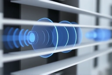 Sound wave dampening technology for quiet air conditioning.