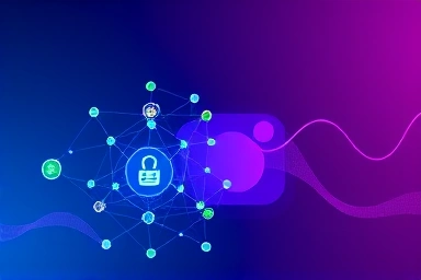 Abstract representation of smart home platform connectivity and interoperability.
