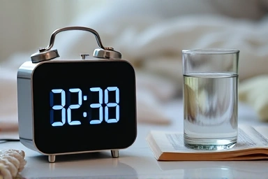 Modern alarm clock for better sleep and morning routine