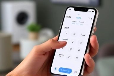 Smartphone app interface for smart home device control