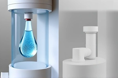 Clean vs. neglected water purifier filter