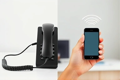 Wired and wireless phones, stability vs flexibility comparison