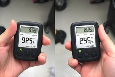 Brake fluid moisture test indicating replacement need