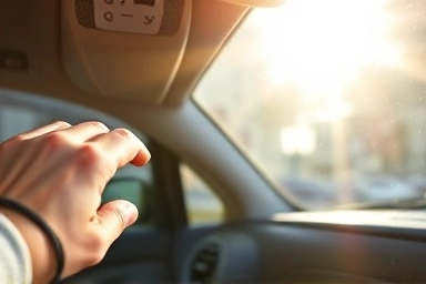 Car interior comparison of AC vs. open window for efficiency