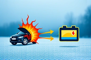 Energy flow comparison: engine heat vs. battery power