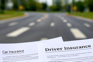 Comparison of car insurance and driver insurance policies.