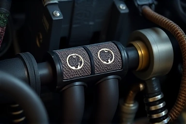 Symbolic clean fuel system, engine protection, efficient filtration.