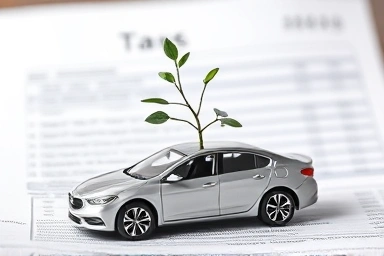 Hybrid car savings, tax reduction, financial growth, car investment