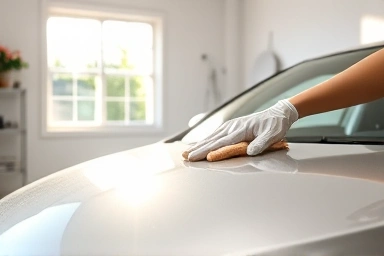 Car detailing, easy maintenance, neutral car color, clean studio