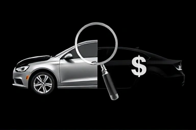Car damage vs. car value comparison for insurance claims