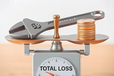 Balancing repair costs against vehicle's insured value