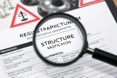 Verifying structure modification on car documents