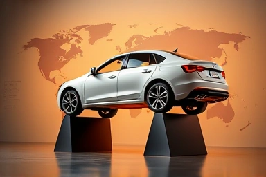 Car value increasing through international export opportunities.