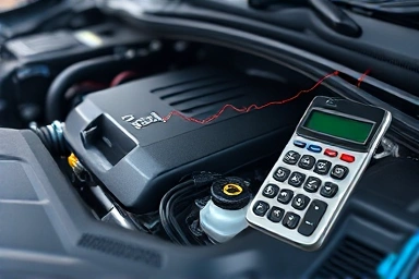 Diverging maintenance costs for different car types.