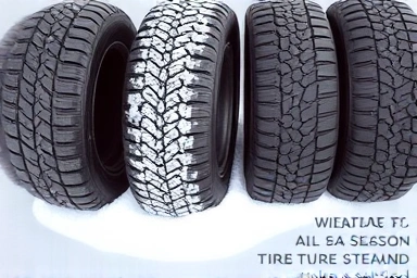 Winter tires vs all-season tires, snow tire grip comparison