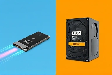 SSD speed versus HDD capacity comparison
