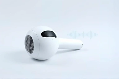 AirPod with sound wave, fixing audio issue