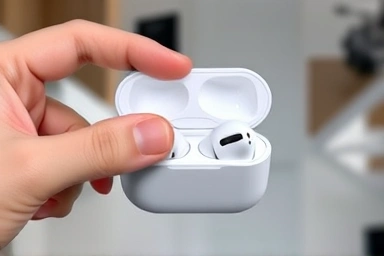 Cleaning AirPod charging contacts for better sound